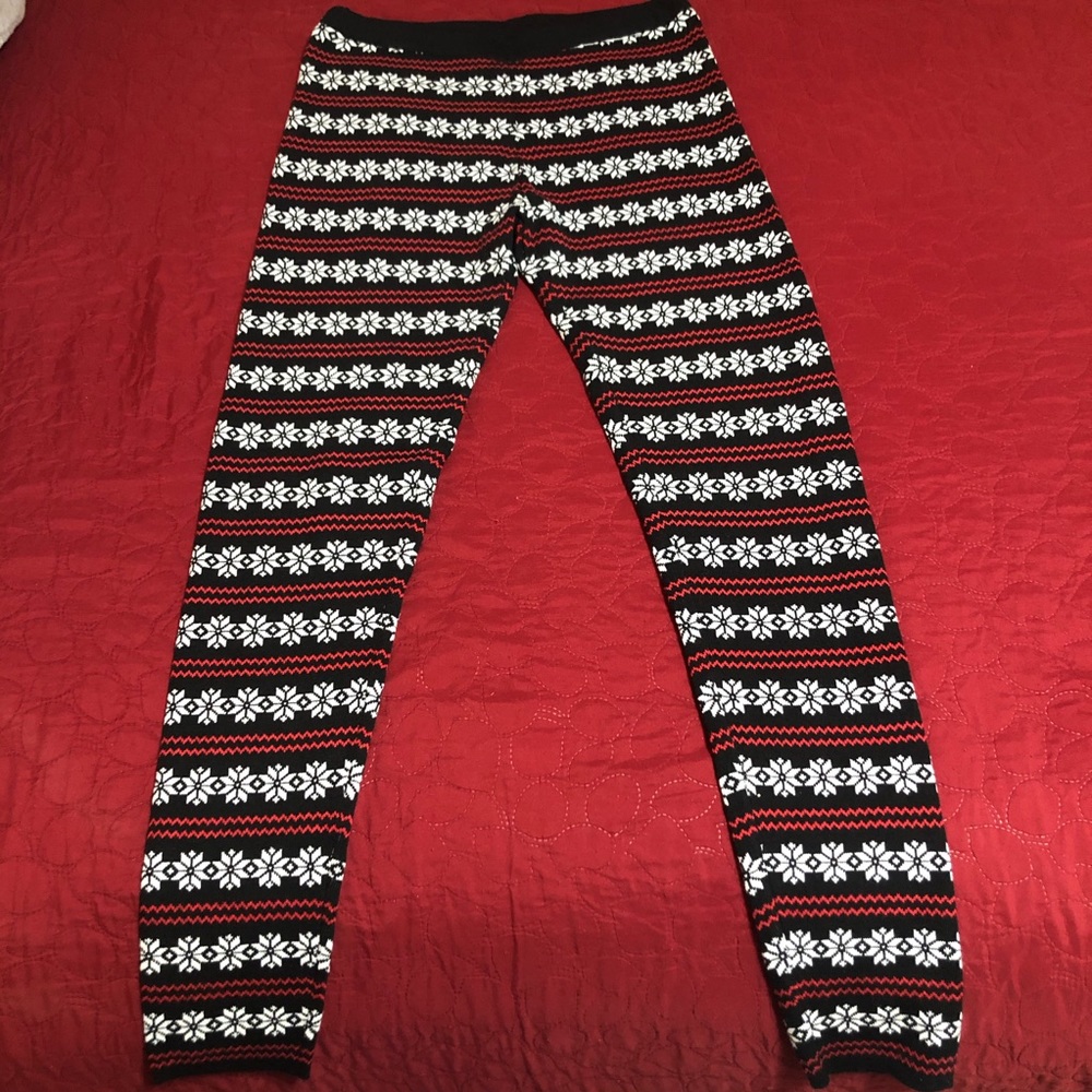 soft patterned pants/leggings